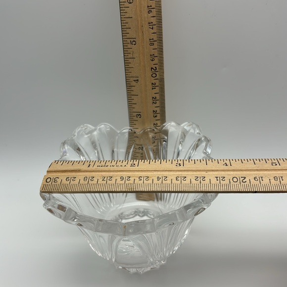 Small Square Round 3”x4” Glass Decorative Bowl For: Candy Dip Nuts, Bare-ware - Picture 10 of 11